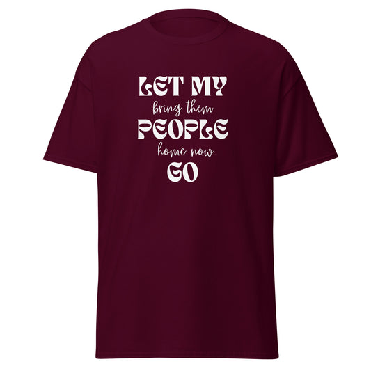 Let My People Go/Bring Them Home Now Tee