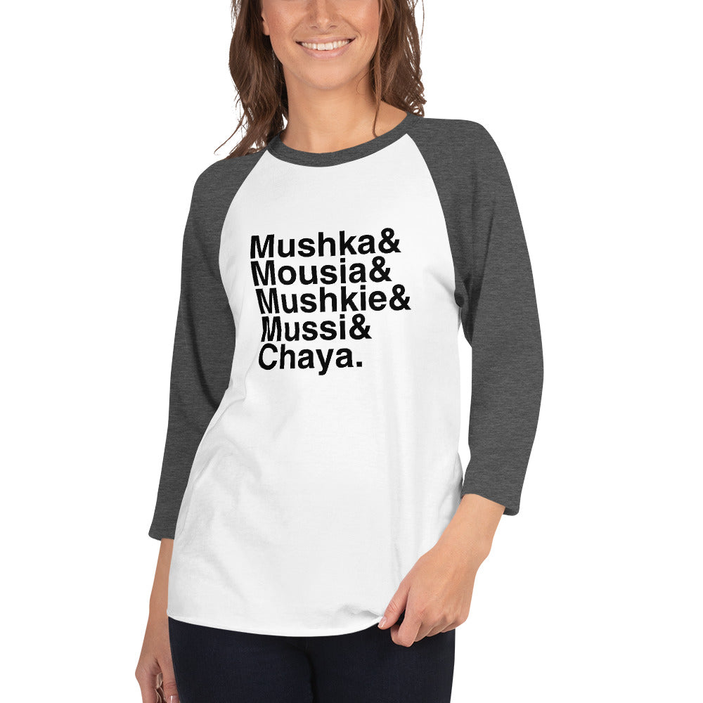 Chaya Mushka T-shirt 3/4 Sleeve