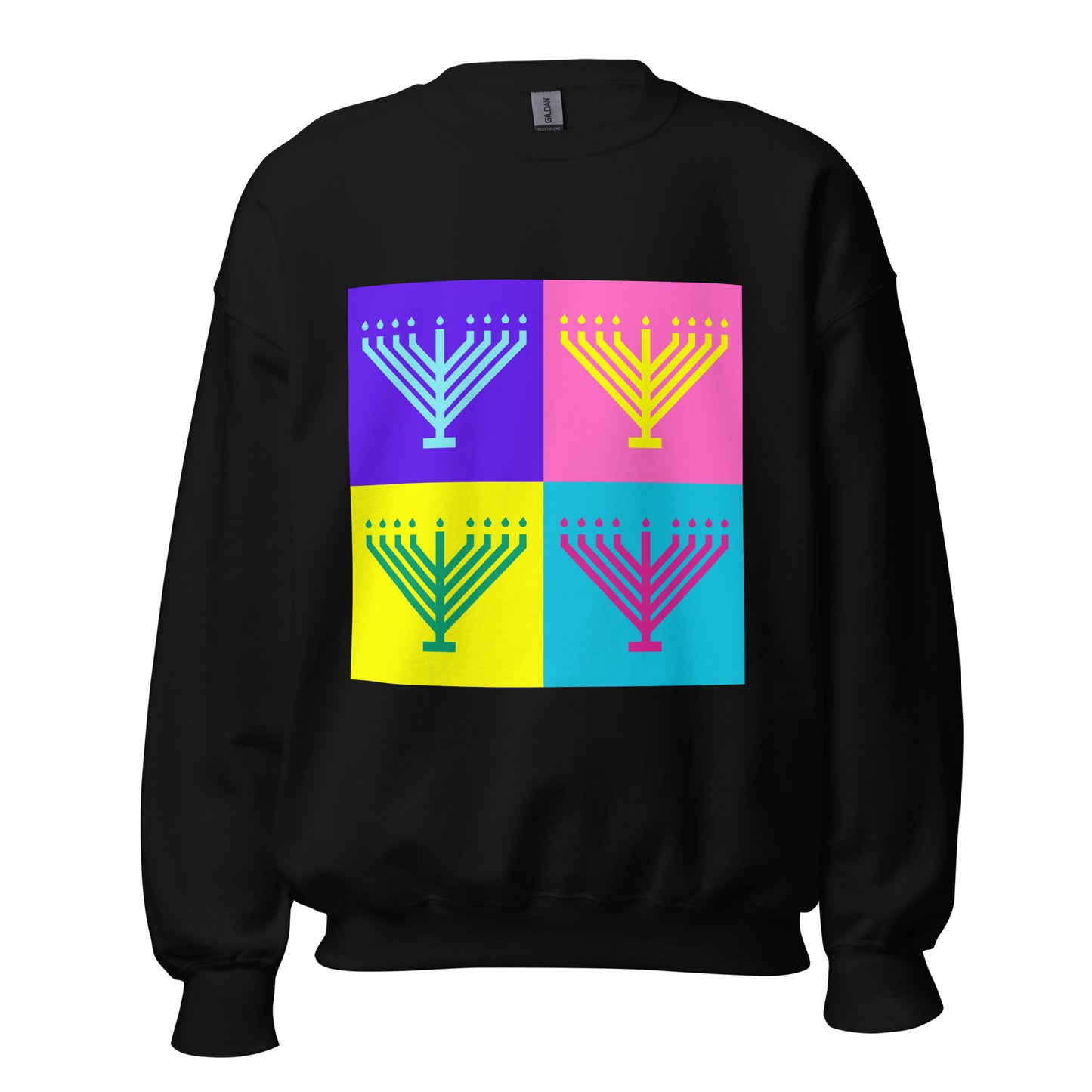 Pop Art Menorah Sweatshirt