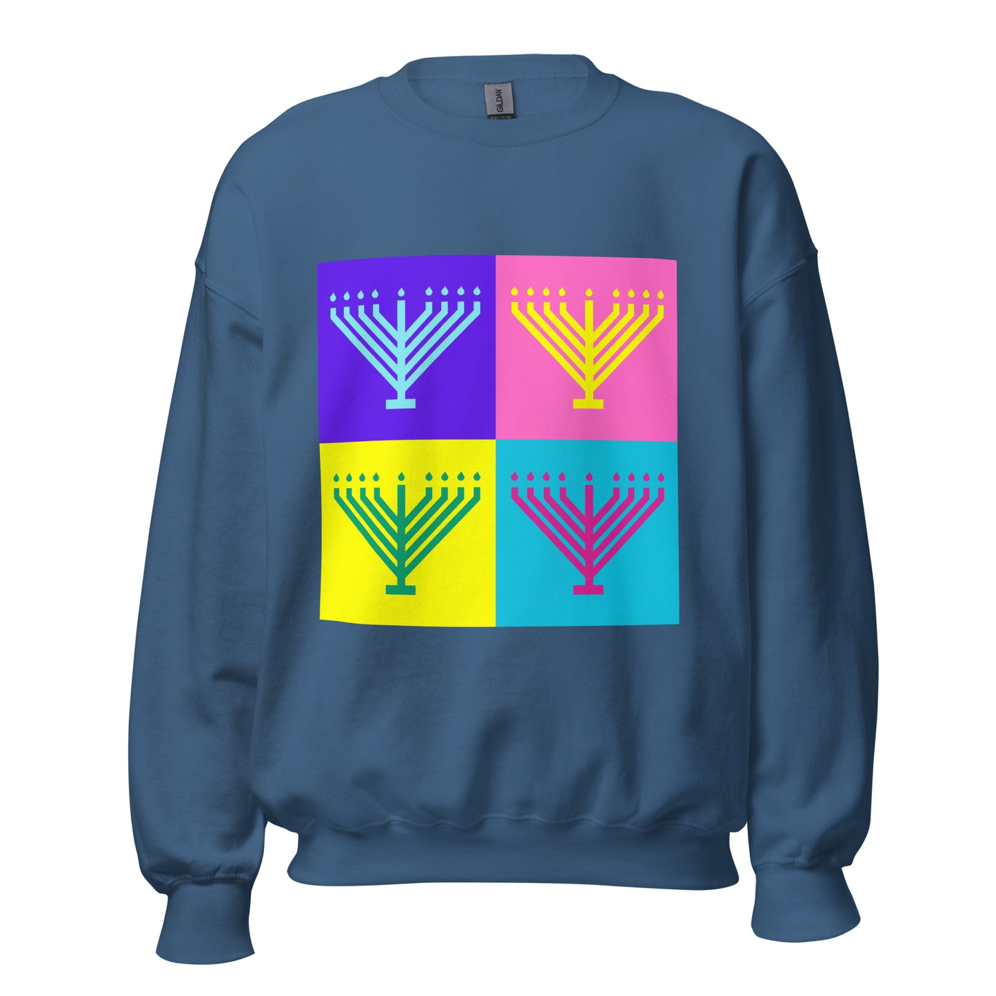 Pop Art Menorah Sweatshirt