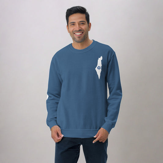 Israeli Map Sweatshirt