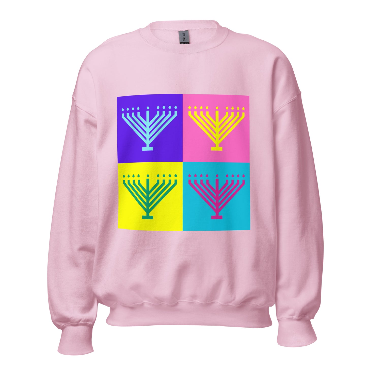 Pop Art Menorah Sweatshirt