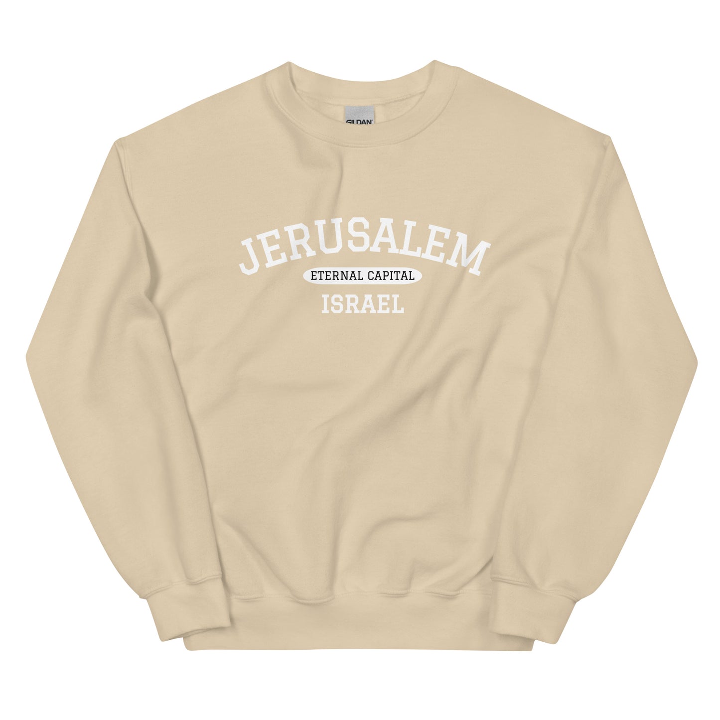 Jerusalem The Eternal Capital Sweatshirt