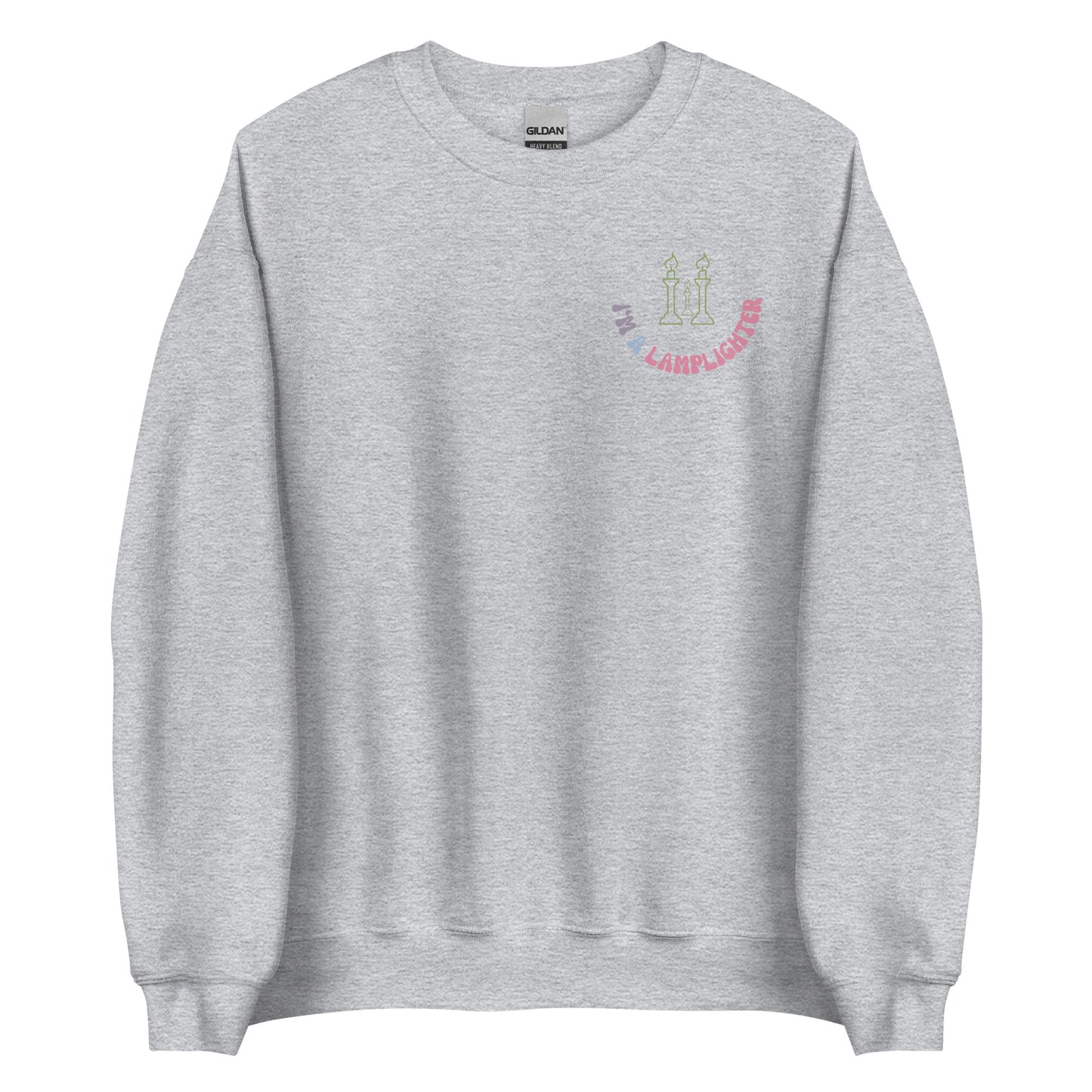 Ask Me About Shabbat Candles Sweatshirt