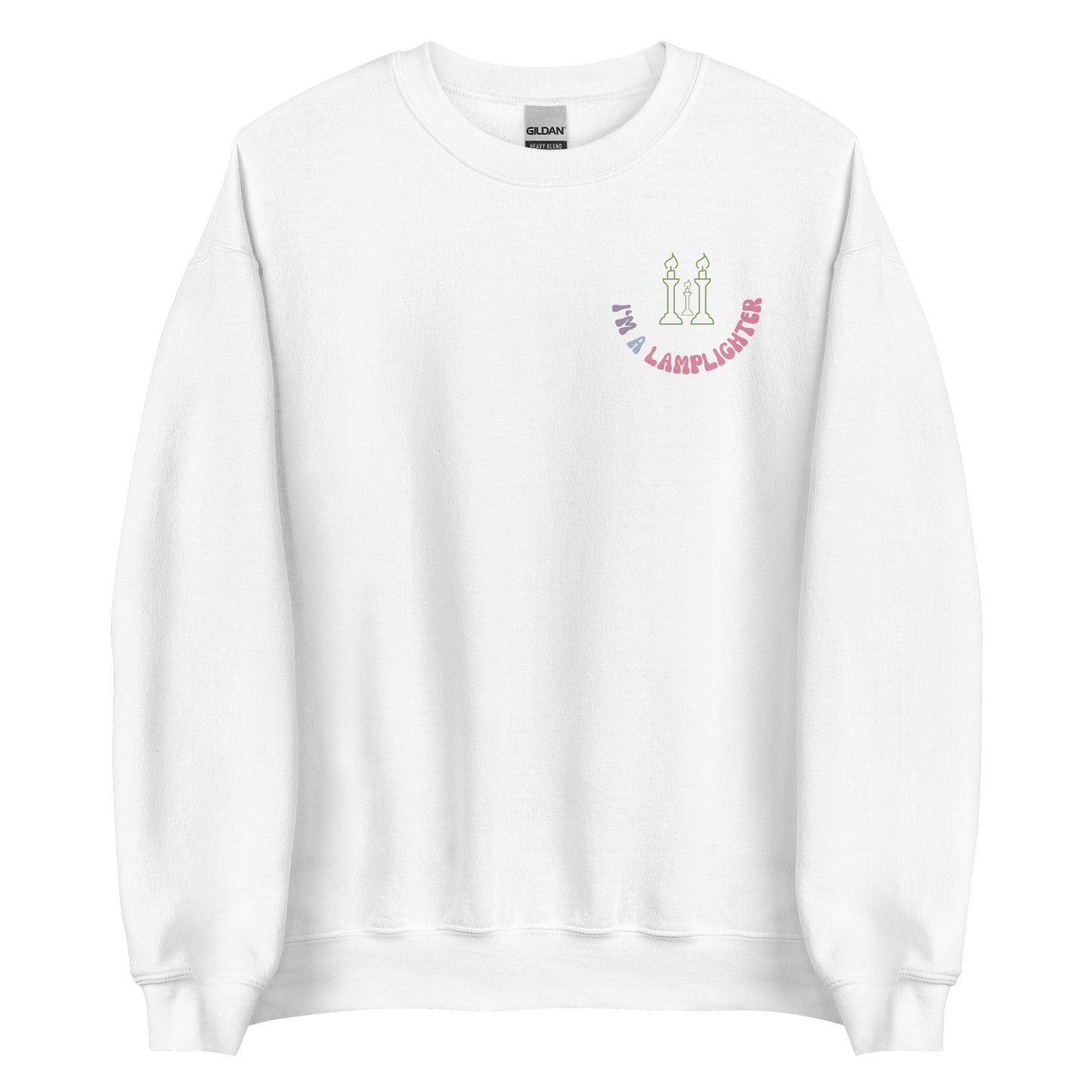 Ask Me About Shabbat Candles Sweatshirt