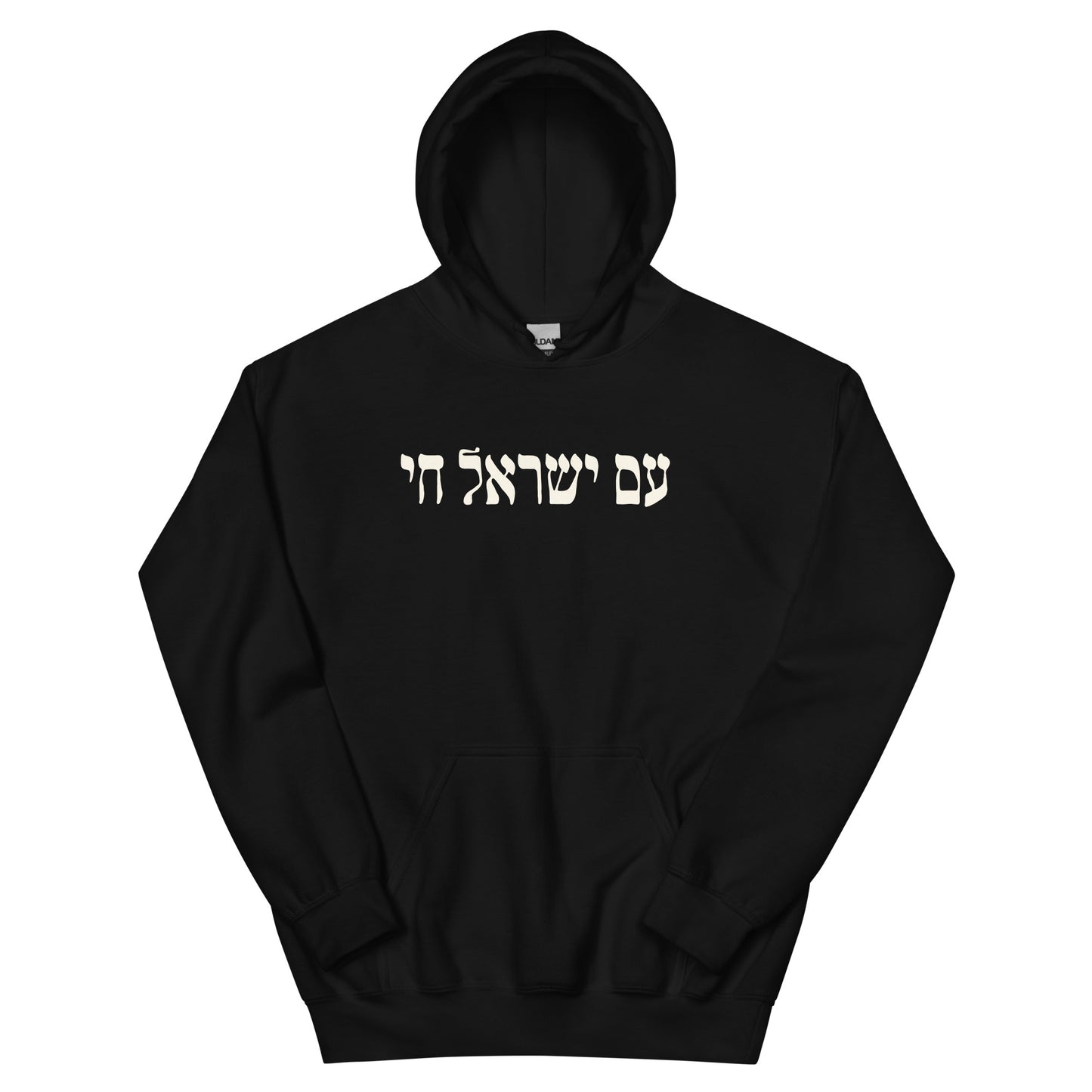 Hebrew Am Yisrael Chai Hoodie