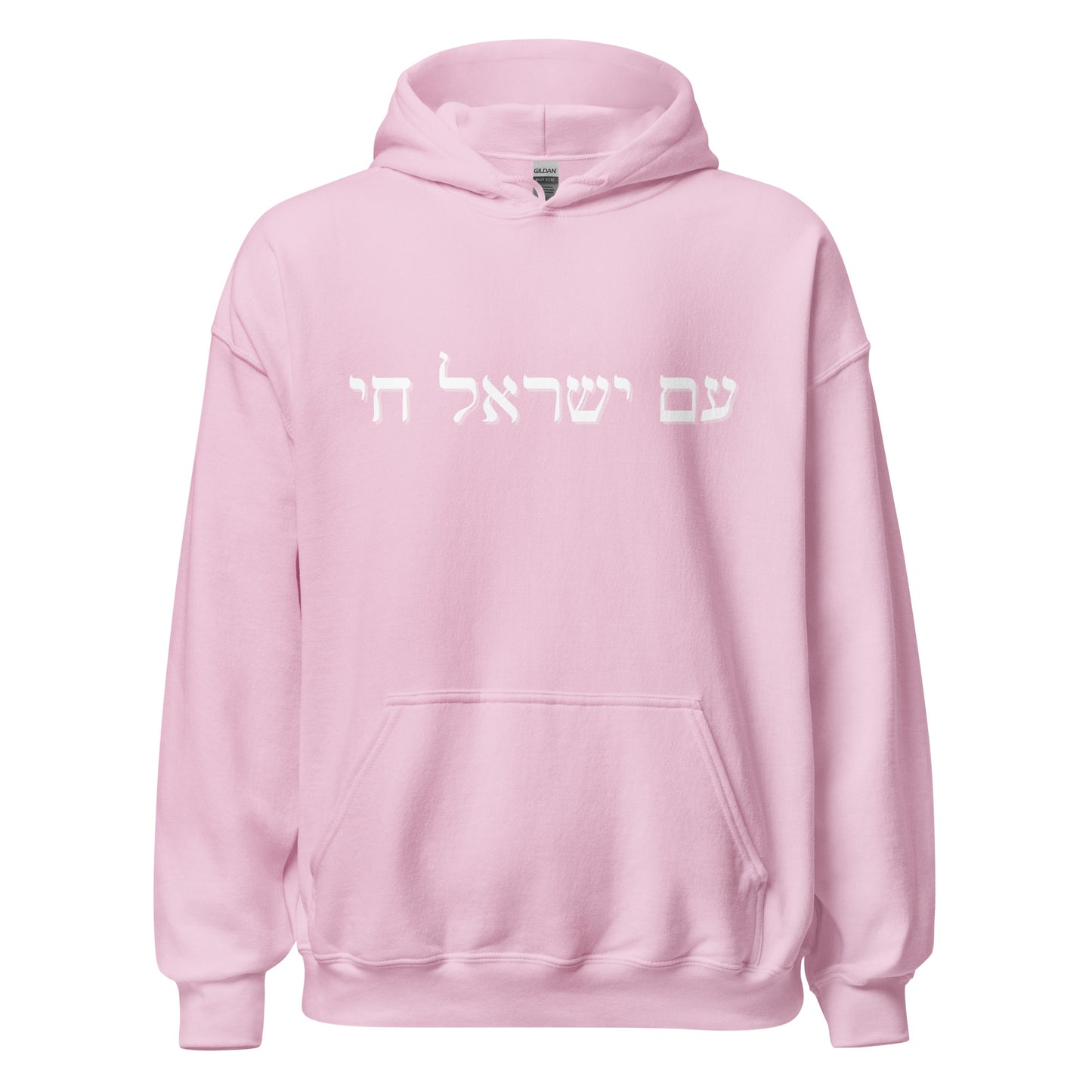 Hebrew Am Yisrael Chai Hoodie