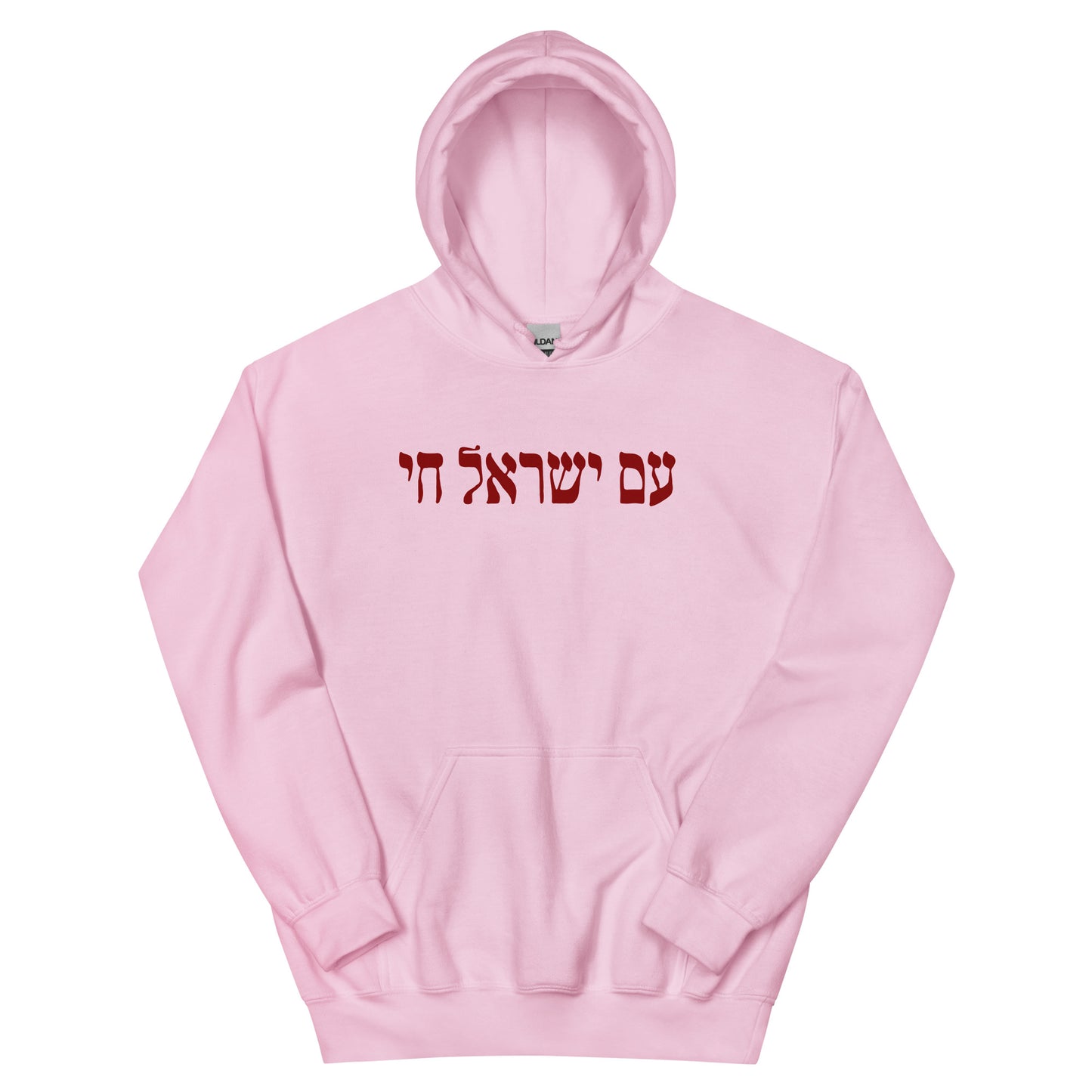 Hebrew Am Yisrael Chai Hoodie