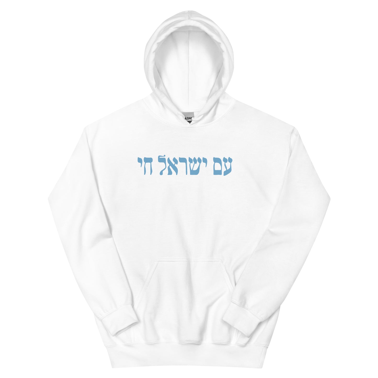 Hebrew Am Yisrael Chai Hoodie