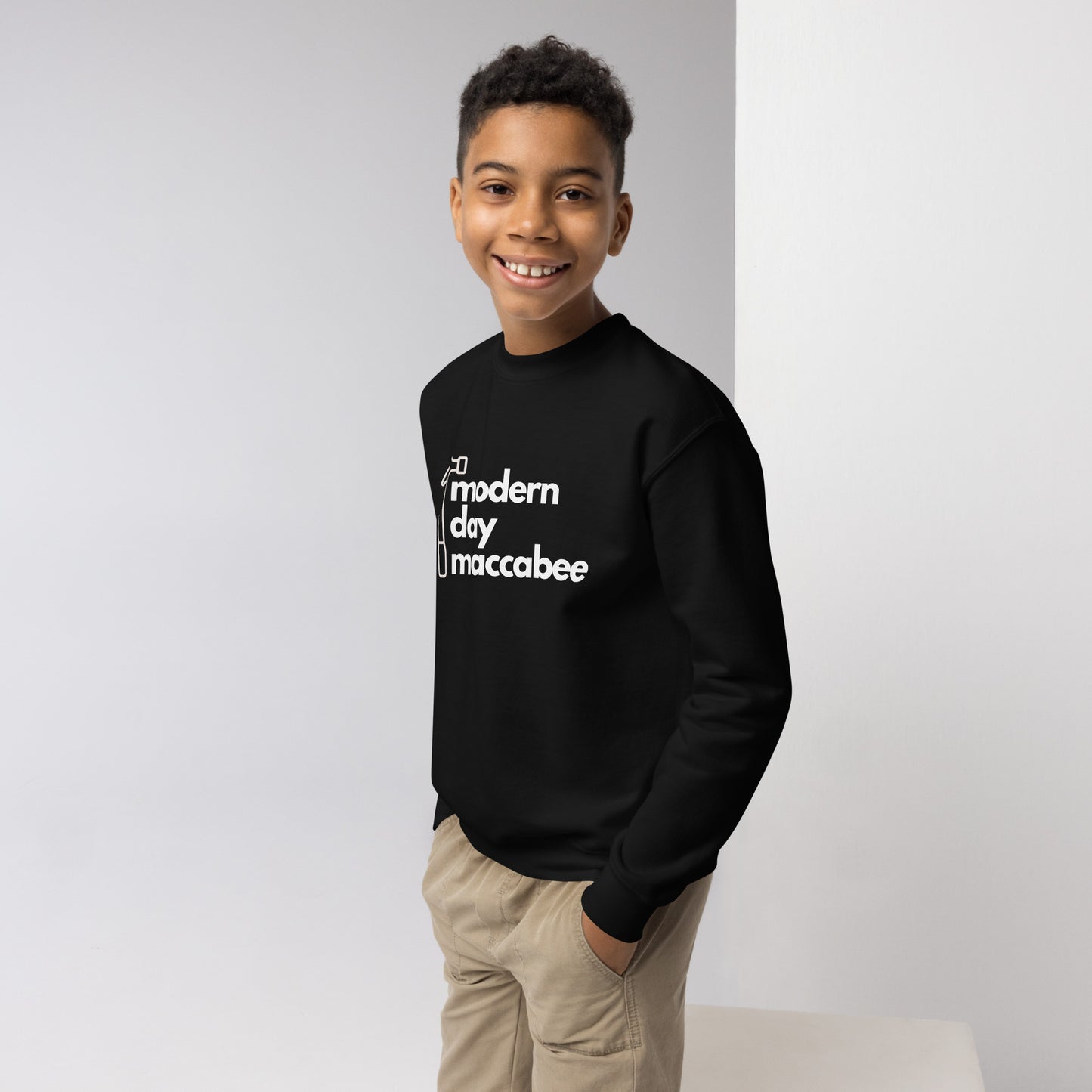 Youth Modern Day Maccabee Sweater