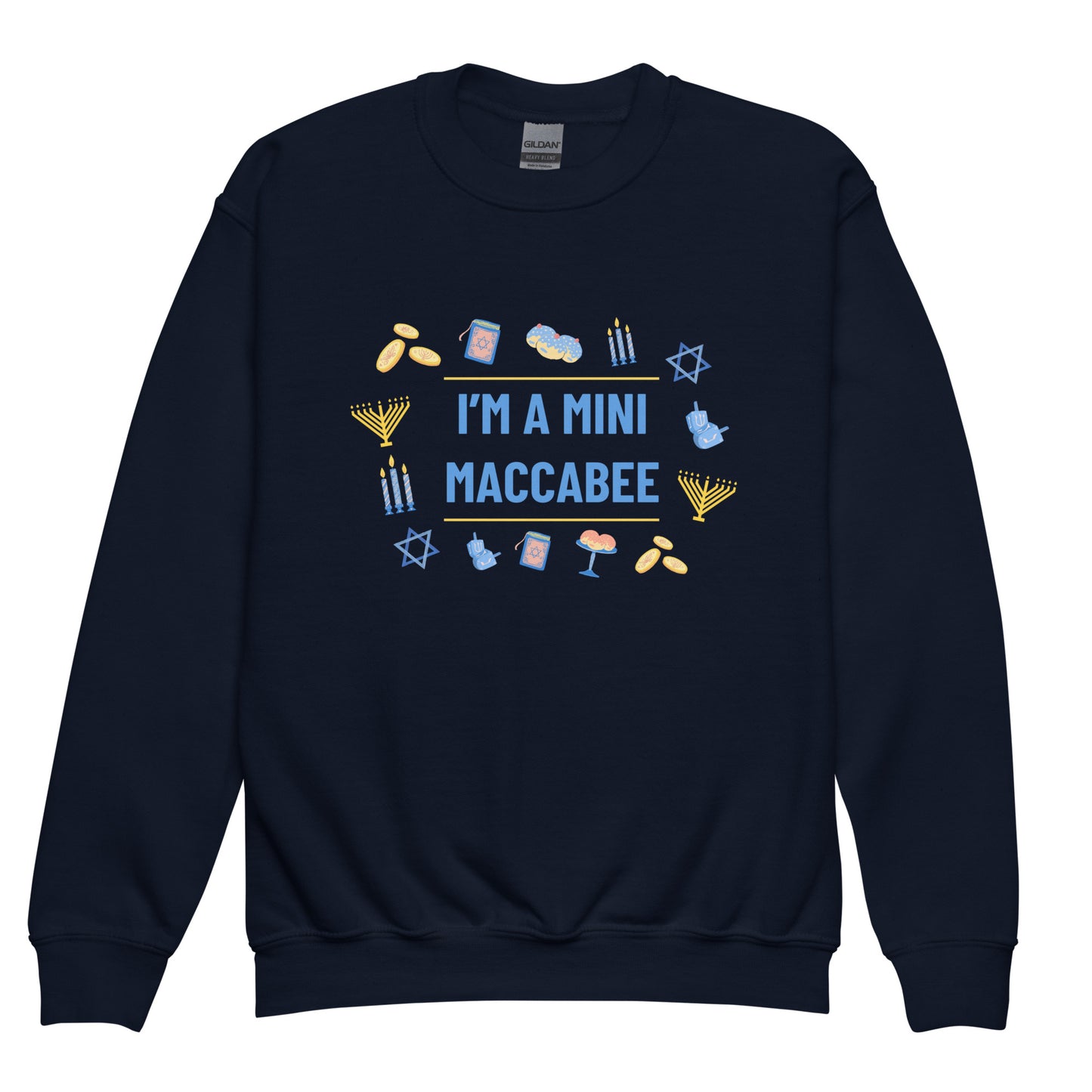 Youth Mini Maccabee Crewneck Sweatshirt