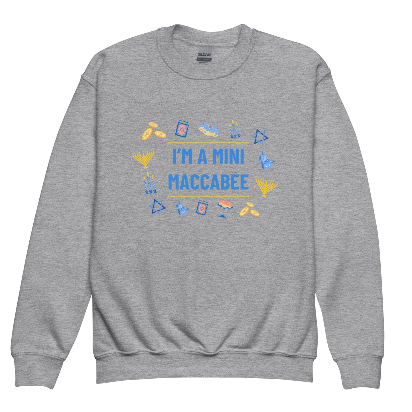 Youth Mini Maccabee Crewneck Sweatshirt